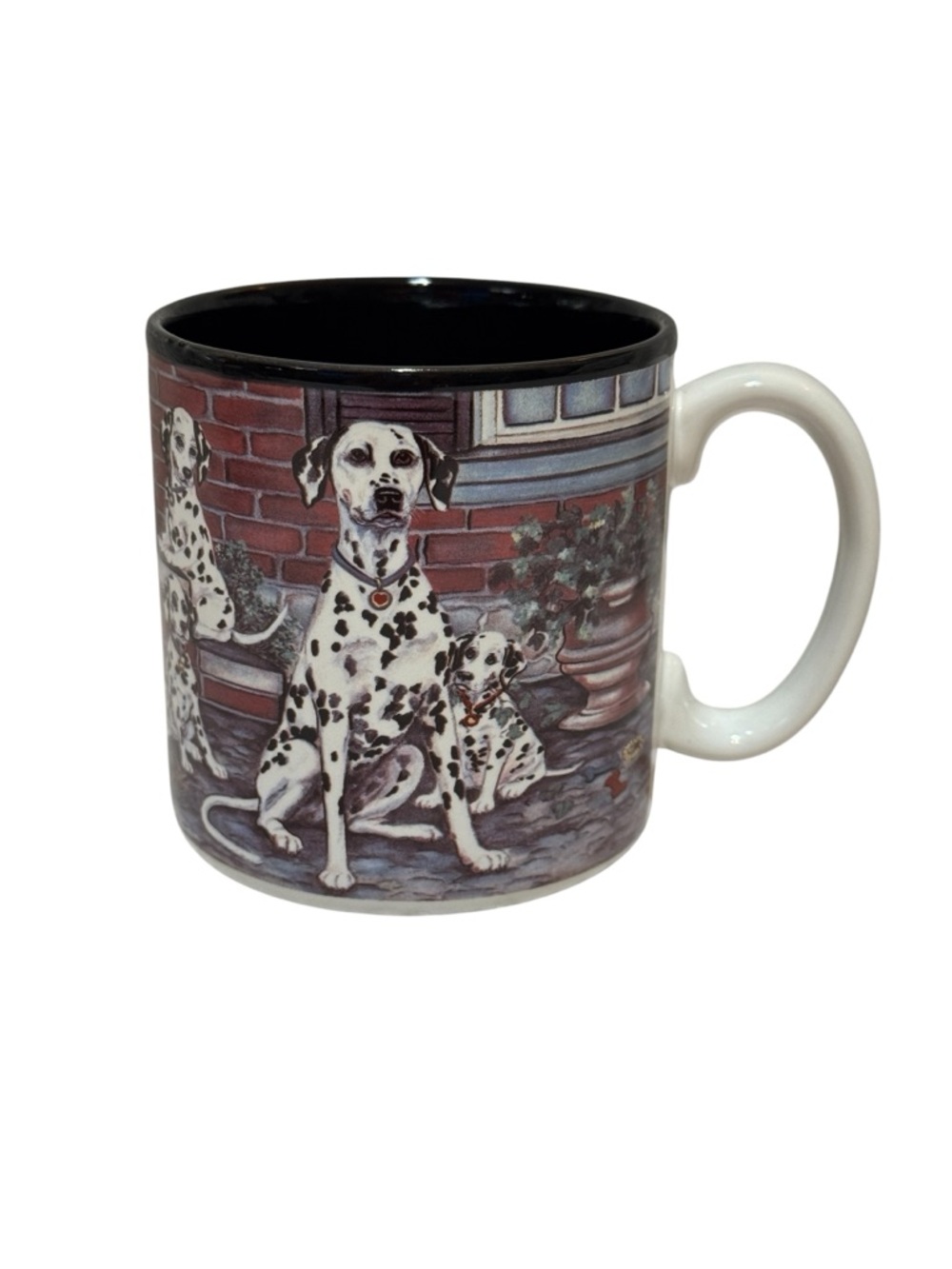 Flowers Inc Balloons Dalmatian Dog coffee mug Gift